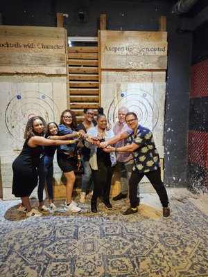 Chops + Hops | Axe Throwing Lodge by null