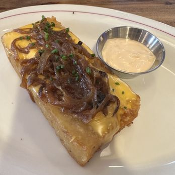 Fox And The Hen - Hashbrown with animal sauce on the side - Breakfast & Brunch Near Me - Denver, Colorado Fox And The Hen - Hashbrown with animal sauce on the side - Breakfast & Brunch Near Me - Denver, Colorado