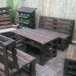 Insel-Café - Handmade! Es sollen noch Kissen dort hinkommen