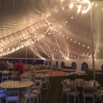 Midwest Tents & Events - Italian String Lighting under a 40x100 Wedding Tent in Hawthorn Woods, IL - Party Equipment Rentals Near Me - Dekalb, Illinois Midwest Tents & Events - Italian String Lighting under a 40x100 Wedding Tent in Hawthorn Woods, IL - Party Equipment Rentals Near Me - Dekalb, Illinois