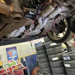 TRUSTWORTHY TIRE & AUTO SVC - This is the part they had us purchase to fix the noisy exhaust.