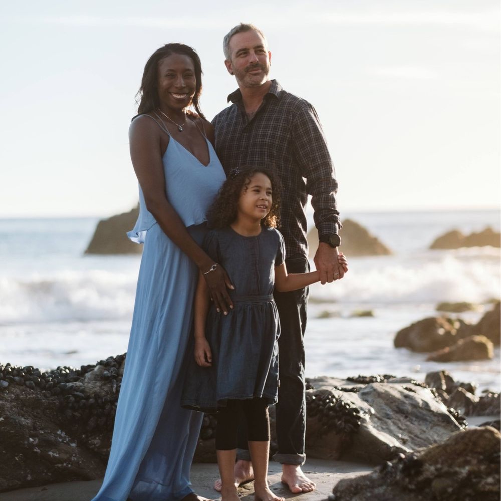 Family photo session at the beach with When and Where Photos. Family photo session at the beach with When and Where Photos.