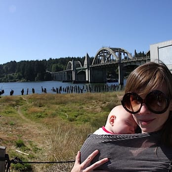 River Roasters - The caffein her mom just ingested via some fantastic coffee hasn't hit her system yet. - Coffee & Tea Near Me - Florence, Oregon River Roasters - The caffein her mom just ingested via some fantastic coffee hasn't hit her system yet. - Coffee & Tea Near Me - Florence, Oregon