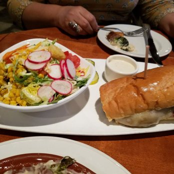 Yard House - Roast beef dip sandwich with salad - Bars Near Me - Houston, Texas Yard House - Roast beef dip sandwich with salad - Bars Near Me - Houston, Texas