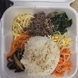 Pleasing Market - Bibimbap (hopefully I spelt it right)