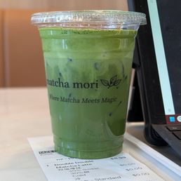 Double-double matcha latte Double-double matcha latte