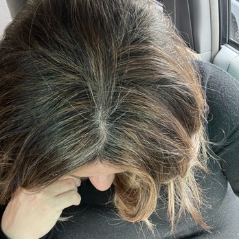 Jenny Holliday - Gray hair one week after seeing Jenny for gray coverage - Hair Stylists Near Me - Walnut Creek, California