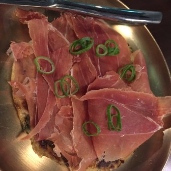 Paper Bird - Scallion pancake jamon shiitake - Asian Fusion Near Me - Sydney, NSW