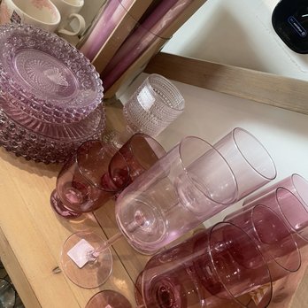 Maaribu - Pink glassware - Gift Shops Near Me - Austin, Texas