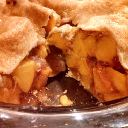 The White Box Baking Company - Fresh Spiced Peach Pie.