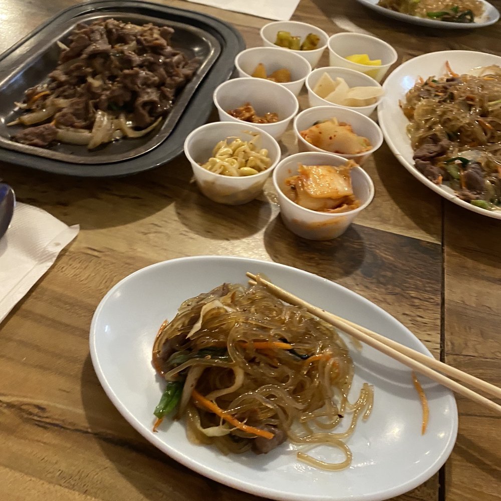 Cafe Korea - Bulgogi and glass noodles - Korean Near Me - El Paso, Texas Cafe Korea - Bulgogi and glass noodles - Korean Near Me - El Paso, Texas