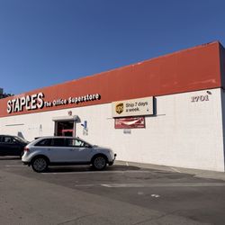 Staples - Front door