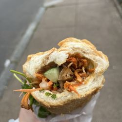 Banh Mi Chi Toi - My Sister's Sandwich Cafe - 1. Vegetarian Bahn Mi