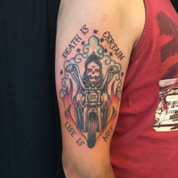 Mojo Studio - Traditional biker reaper