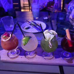 Birdseye Rooftop Restaurant and Bar - Mezcal flight
