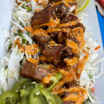 Marination Ma Kai - Vegan Tofu Taco Salad - Korean Near Me - Seattle, Washington Marination Ma Kai - Vegan Tofu Taco Salad - Korean Near Me - Seattle, Washington