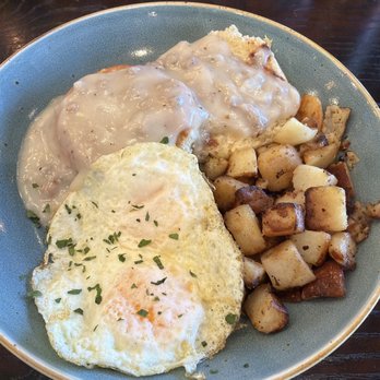First Watch - Turkey biscuits and over easy eggs. - Breakfast & Brunch Near Me - Plano, Texas