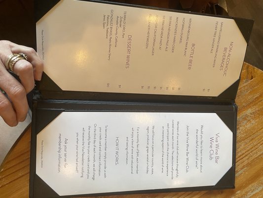 Menu photo 2 Viva Wine Bar Anderson, SC Menu photo 2 Viva Wine Bar Anderson, SC
