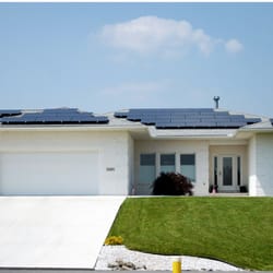 Mountain View Solar - Roof mounted solar array on this house.