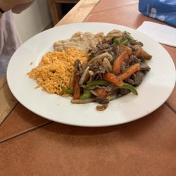 Hacienda Los Algodones - Fajitas.