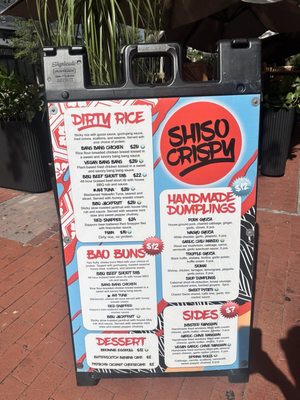 Menu photo 2 Shiso Crispy St. Petersburg, FL Menu photo 2 Shiso Crispy St. Petersburg, FL