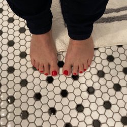 VN Nails and Spa - Orange-level spa pedicure $55