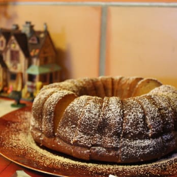 Tina's Baked Goods - a bundt cake on a plate - Cupcakes Near Me Tina's Baked Goods - a bundt cake on a plate - Cupcakes Near Me