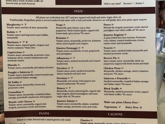 Menu photo 5 Fuoco Pizzeria Napoletana Fullerton, CA Menu photo 5 Fuoco Pizzeria Napoletana Fullerton, CA
