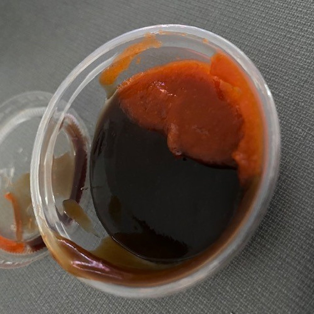 Cafe Trang Bistro - hoisin and spicy red mixed together = less waste - Vietnamese Near Me - Lehi, Utah Cafe Trang Bistro - hoisin and spicy red mixed together = less waste - Vietnamese Near Me - Lehi, Utah