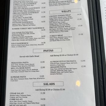 Aragon House Cafe - Main Menu - Breakfast & Brunch Near Me - Bellflower, California