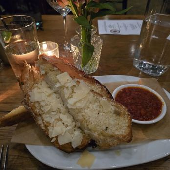 Osteria Via Stato - Garlic Parmesan bread - Italian Near Me - Chicago, Illinois Osteria Via Stato - Garlic Parmesan bread - Italian Near Me - Chicago, Illinois