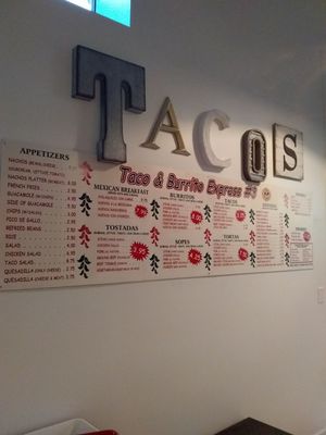 Menu photo 2 Tacos & Burrito Express 3 Chicago, IL Menu photo 2 Tacos & Burrito Express 3 Chicago, IL