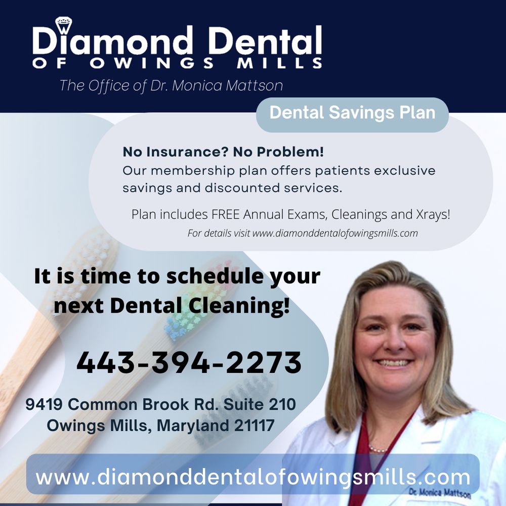 DIAMOND DENTAL OF OWINGS MILLS Updated July 2024 53 Photos 9419