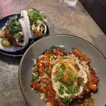 Chow Yum - tteokbokki and soft shell crab bao - Asian Fusion Near Me - Baton Rouge, Louisiana Chow Yum - tteokbokki and soft shell crab bao - Asian Fusion Near Me - Baton Rouge, Louisiana