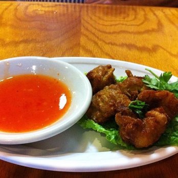 Pho Far East - #28 - Hoanh Thanh Chien - deep fried pork wonton with sweet chili sauce. - Vietnamese Near Me - Raleigh, North Carolina Pho Far East - #28 - Hoanh Thanh Chien - deep fried pork wonton with sweet chili sauce. - Vietnamese Near Me - Raleigh, North Carolina
