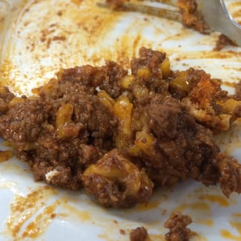 Hawkin's Family Restaurant - This is the kind of chili they have. No beans. Good though. - Restaurants Near Me - Daingerfield, Texas