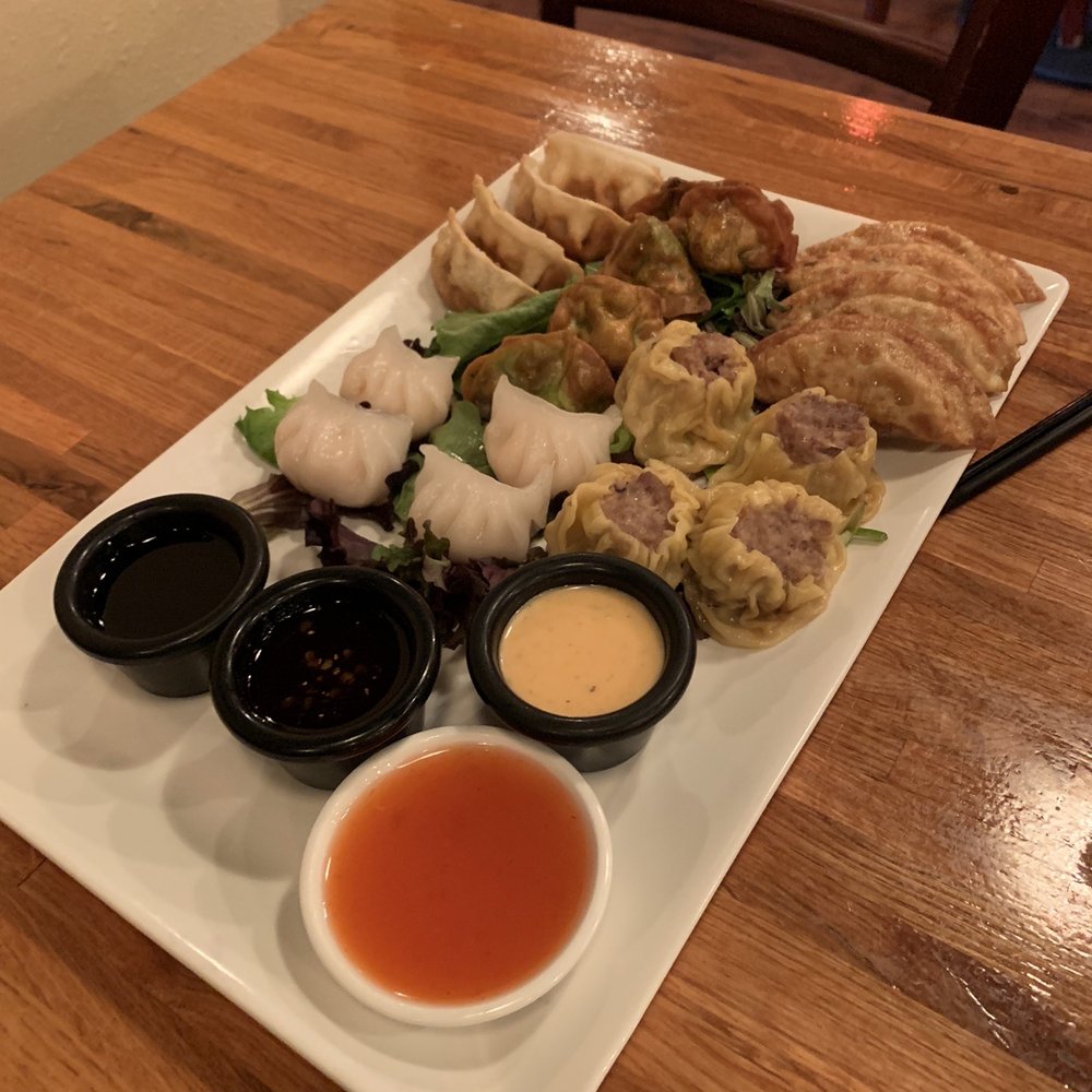 Rice Bistro - Dumpling Sampler-For two - Chinese Near Me - Port Orange, Florida Rice Bistro - Dumpling Sampler-For two - Chinese Near Me - Port Orange, Florida