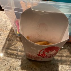 Wendy's - Wendy's filled my large not even a quarter of the way