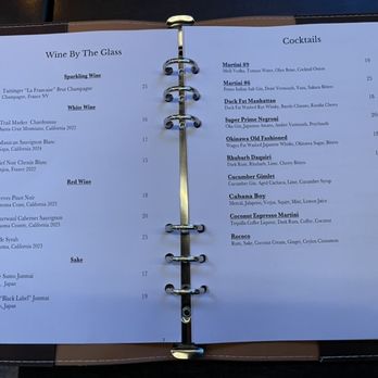 Superprime Steakhouse - Wine by the glass and cocktail menu at Superprime Steakhouse in San Francisco. - Steakhouses Near Me - San Francisco, California