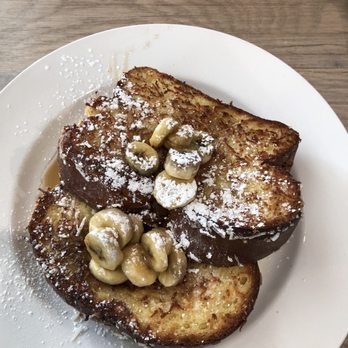 Hash Kitchen Arcadia - Coconut French Toast. Ask for syrup on the side or they put it on before you get the order. - Breakfast & Brunch Near Me - Phoenix, Arizona Hash Kitchen Arcadia - Coconut French Toast. Ask for syrup on the side or they put it on before you get the order. - Breakfast & Brunch Near Me - Phoenix, Arizona
