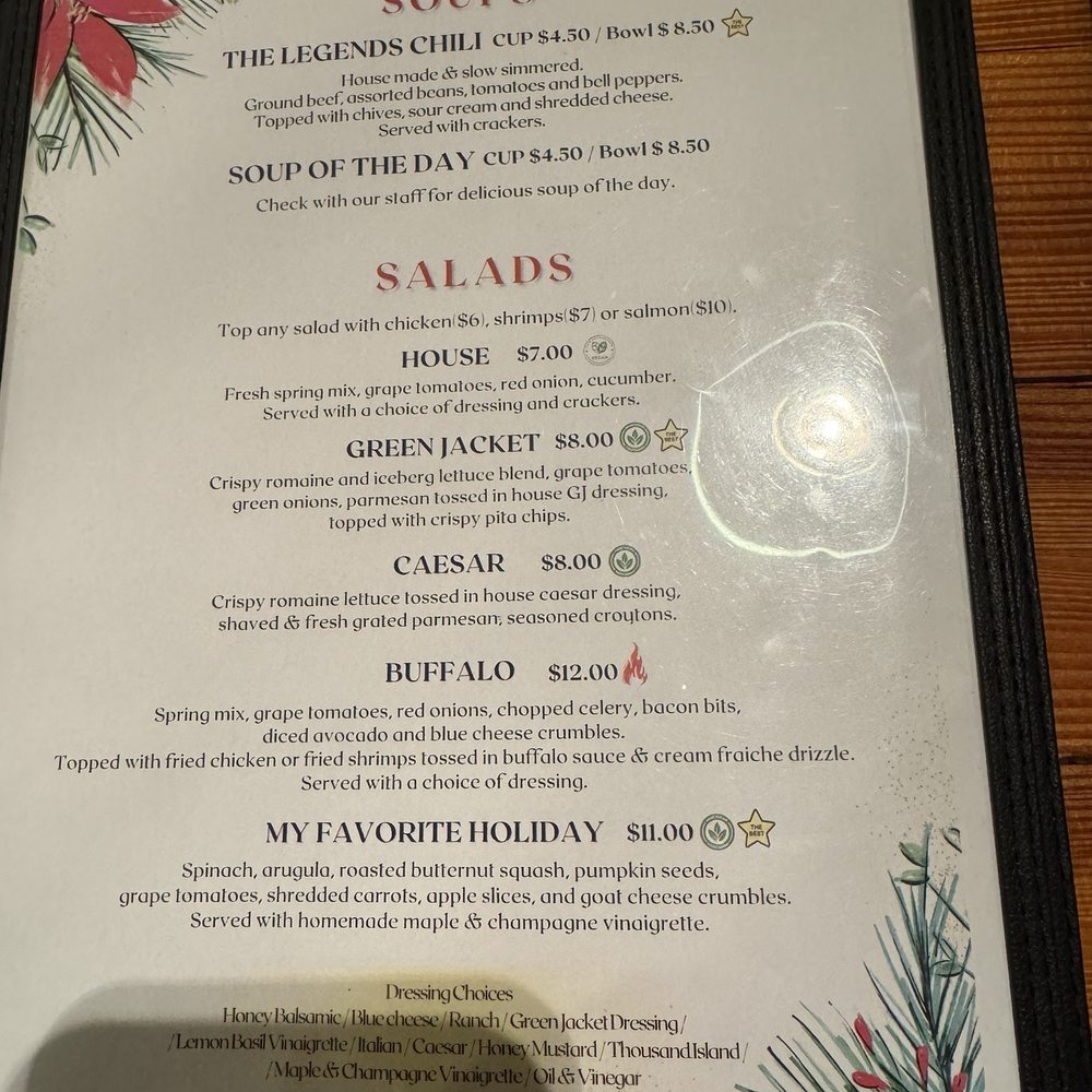 The Legends Grille - Soups and Salads - Burgers Near Me - Aiken, South Carolina The Legends Grille - Soups and Salads - Burgers Near Me - Aiken, South Carolina