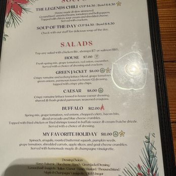 The Legends Grille - Soups and Salads - Burgers Near Me - Aiken, South Carolina