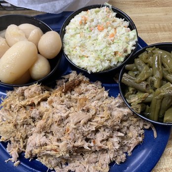 Ole Time Barbecue - BBQ Pork with sides - Barbeque Near Me - Raleigh, North Carolina Ole Time Barbecue - BBQ Pork with sides - Barbeque Near Me - Raleigh, North Carolina