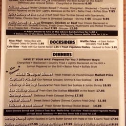 Page 2, back of menu Page 2, back of menu