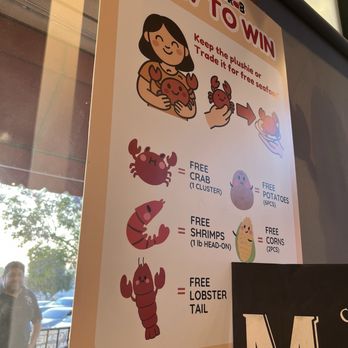 Grab A Crab - Plushy wins - Seafood Near Me - Hacienda Heights, California