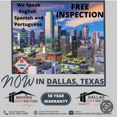 Dallas Roof Doctors Logo