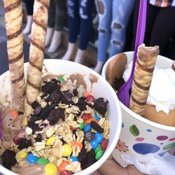 Funland Frozen Yogurt - 2 different froyo cups & customization