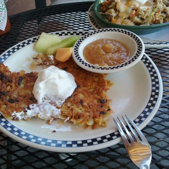 Hallie's Diner - Potato pancake. Must have - American Near Me - Petaluma, California