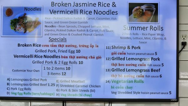 Menu photo 5 Banh Mi My Tho Rosemead, CA