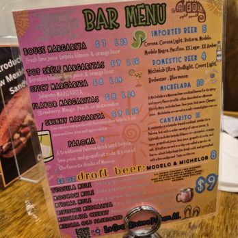 La Gran Riviera - Bar menu - New Mexican Cuisine Near Me - Pelham, Alabama La Gran Riviera - Bar menu - New Mexican Cuisine Near Me - Pelham, Alabama